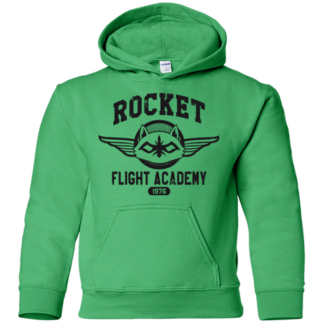 Sweatshirts Irish Green / YS Rocket Flight Academy Youth Hoodie