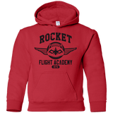 Sweatshirts Red / YS Rocket Flight Academy Youth Hoodie