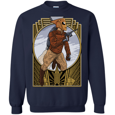 Sweatshirts Navy / Small Rocket Man Crewneck Sweatshirt