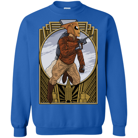 Sweatshirts Royal / Small Rocket Man Crewneck Sweatshirt