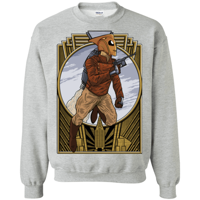 Sweatshirts Sport Grey / Small Rocket Man Crewneck Sweatshirt