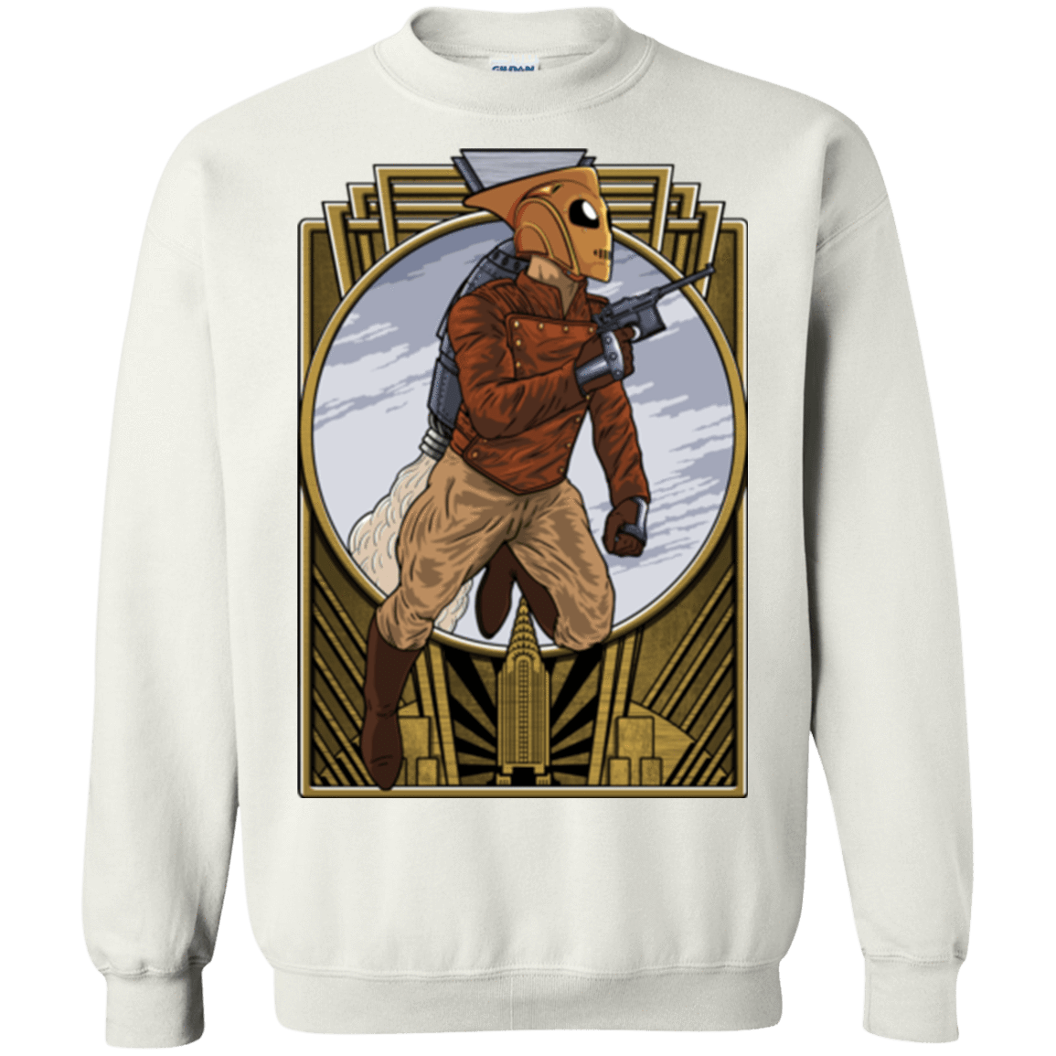 Sweatshirts White / Small Rocket Man Crewneck Sweatshirt