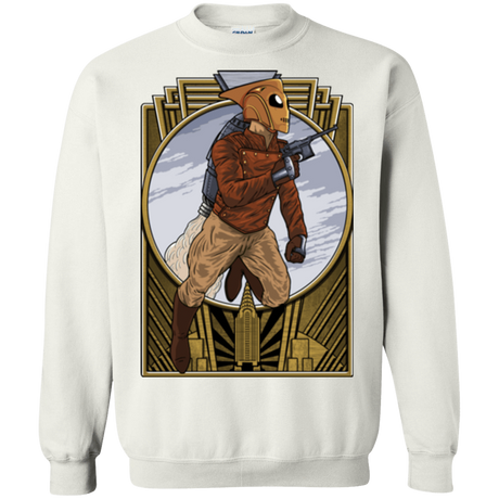 Sweatshirts White / Small Rocket Man Crewneck Sweatshirt