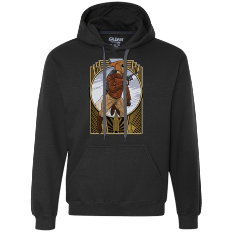 Sweatshirts Black / Small Rocket Man Premium Fleece Hoodie