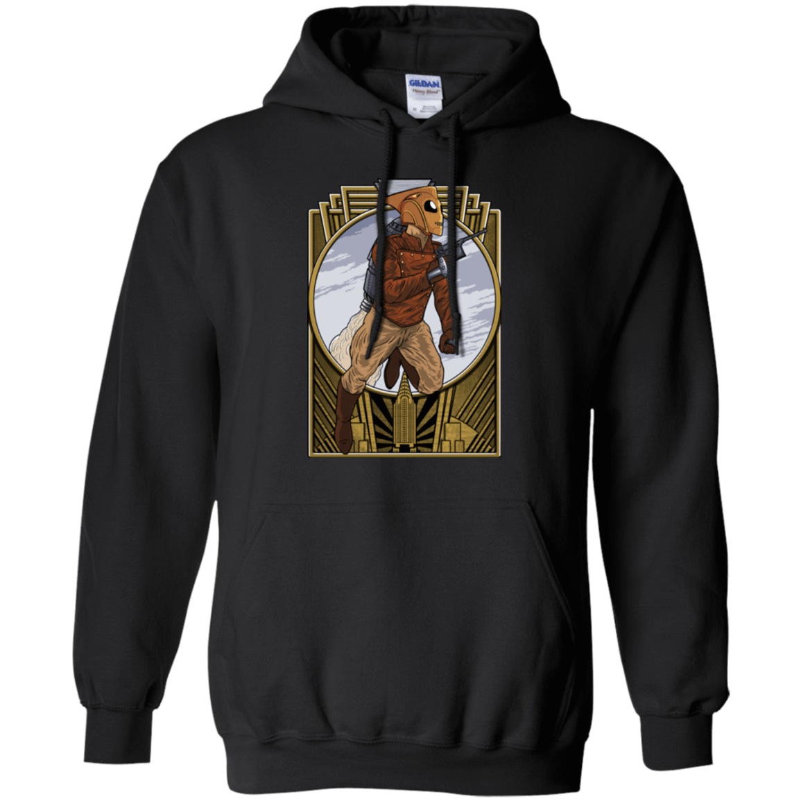 Sweatshirts Black / Small Rocket Man Pullover Hoodie