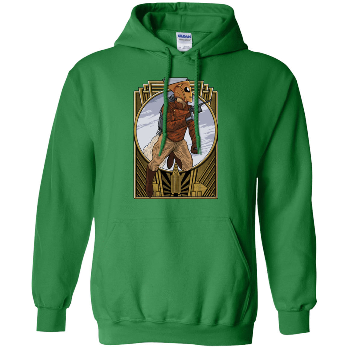 Sweatshirts Irish Green / Small Rocket Man Pullover Hoodie