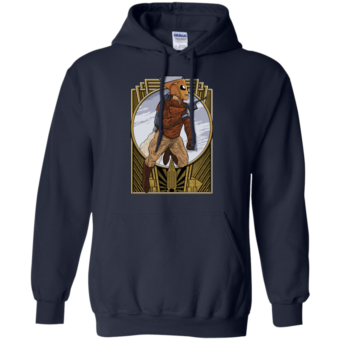 Sweatshirts Navy / Small Rocket Man Pullover Hoodie