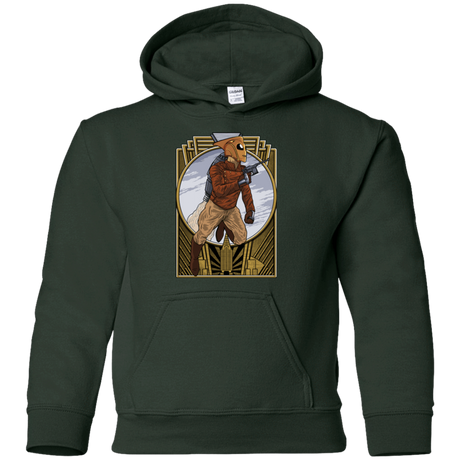 Sweatshirts Forest Green / YS Rocket Man Youth Hoodie