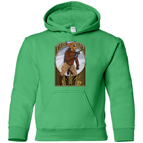 Sweatshirts Irish Green / YS Rocket Man Youth Hoodie