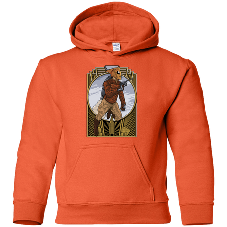Sweatshirts Orange / YS Rocket Man Youth Hoodie