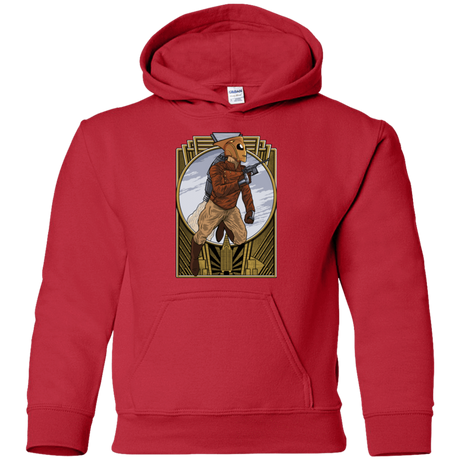 Sweatshirts Red / YS Rocket Man Youth Hoodie