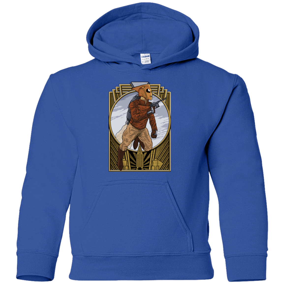 Sweatshirts Royal / YS Rocket Man Youth Hoodie