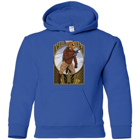 Sweatshirts Royal / YS Rocket Man Youth Hoodie