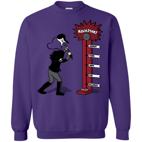 Sweatshirts Purple / S Rockstar Crewneck Sweatshirt