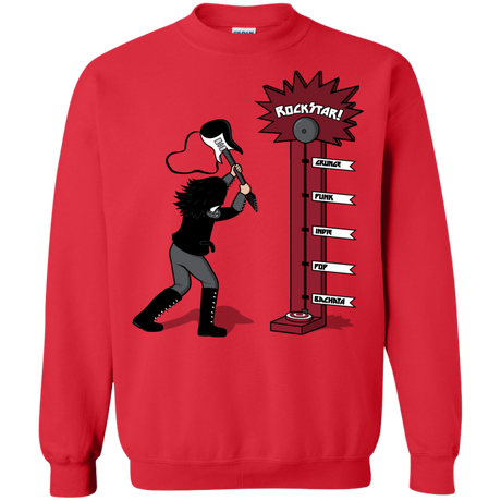 Sweatshirts Red / S Rockstar Crewneck Sweatshirt