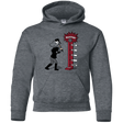 Sweatshirts Dark Heather / YS Rockstar Youth Hoodie