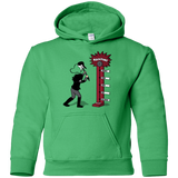 Sweatshirts Irish Green / YS Rockstar Youth Hoodie