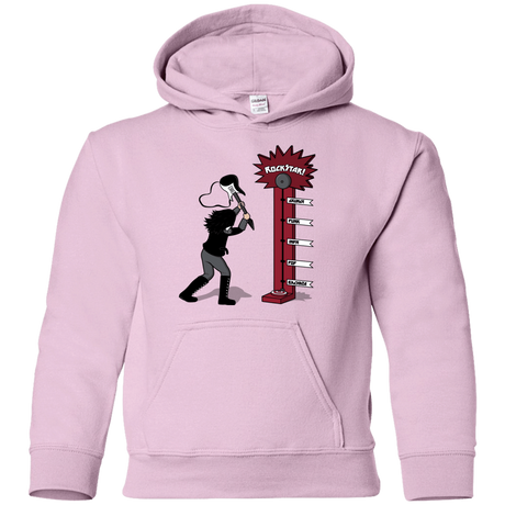 Sweatshirts Light Pink / YS Rockstar Youth Hoodie