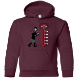 Sweatshirts Maroon / YS Rockstar Youth Hoodie