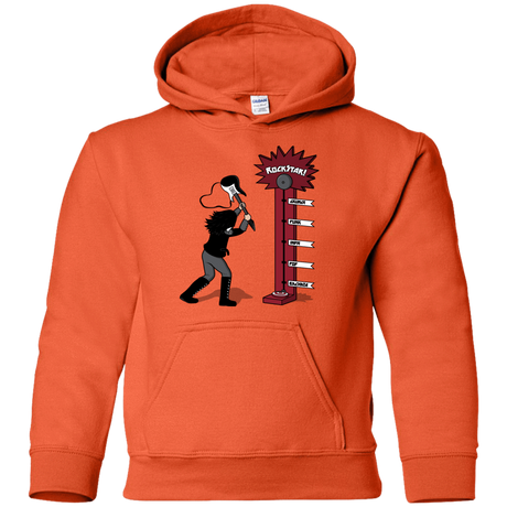 Sweatshirts Orange / YS Rockstar Youth Hoodie