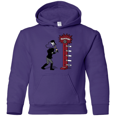 Sweatshirts Purple / YS Rockstar Youth Hoodie
