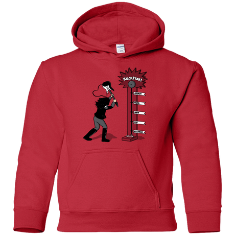 Sweatshirts Red / YS Rockstar Youth Hoodie