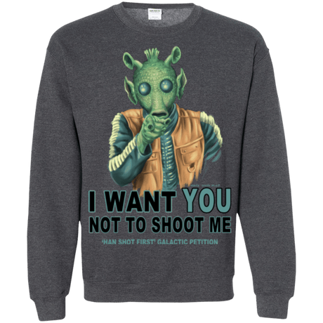 Sweatshirts Dark Heather / Small Rodian Petition Crewneck Sweatshirt