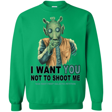 Sweatshirts Irish Green / Small Rodian Petition Crewneck Sweatshirt