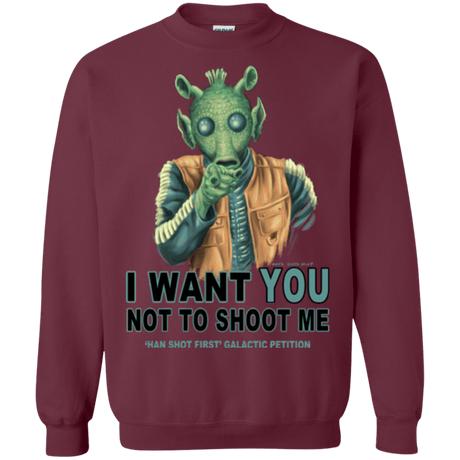 Sweatshirts Maroon / Small Rodian Petition Crewneck Sweatshirt