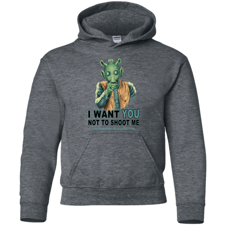 Sweatshirts Dark Heather / YS Rodian Petition Youth Hoodie