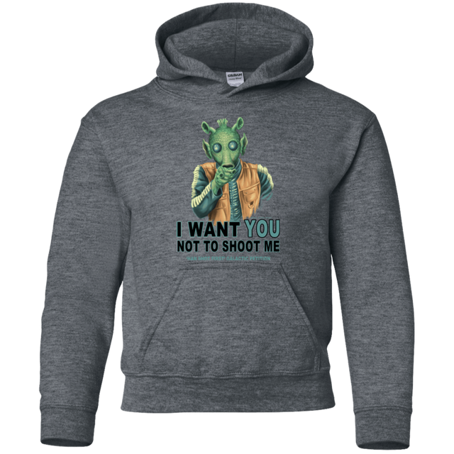 Sweatshirts Dark Heather / YS Rodian Petition Youth Hoodie