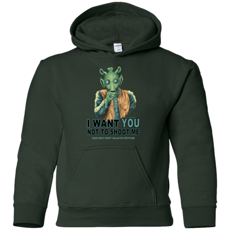 Sweatshirts Forest Green / YS Rodian Petition Youth Hoodie