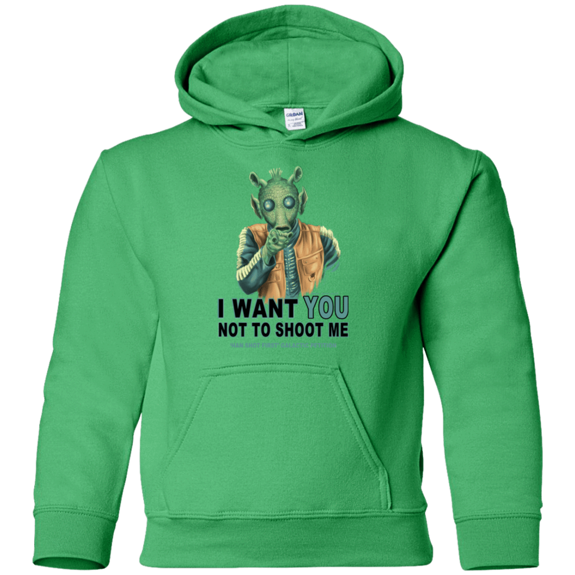 Sweatshirts Irish Green / YS Rodian Petition Youth Hoodie