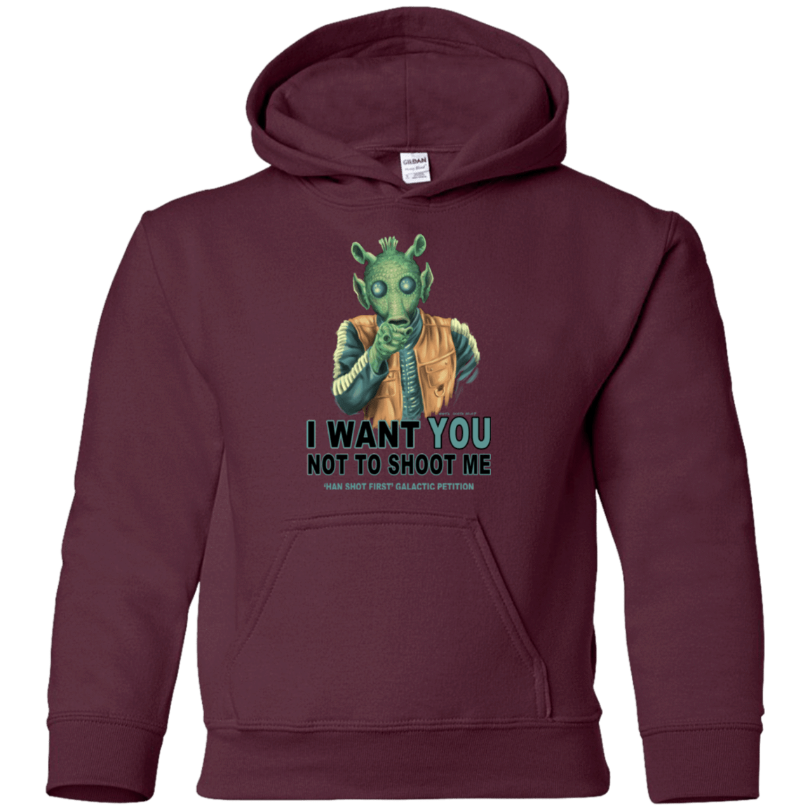 Sweatshirts Maroon / YS Rodian Petition Youth Hoodie