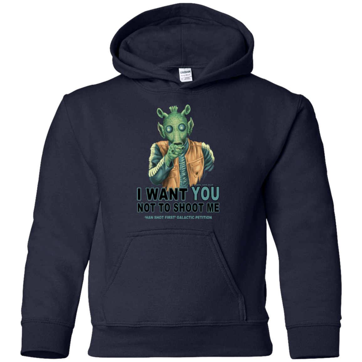Sweatshirts Navy / YS Rodian Petition Youth Hoodie