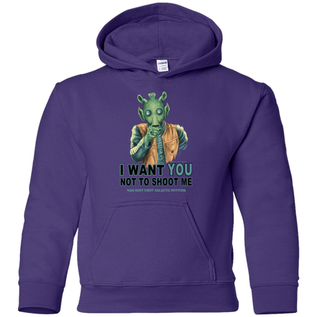 Sweatshirts Purple / YS Rodian Petition Youth Hoodie