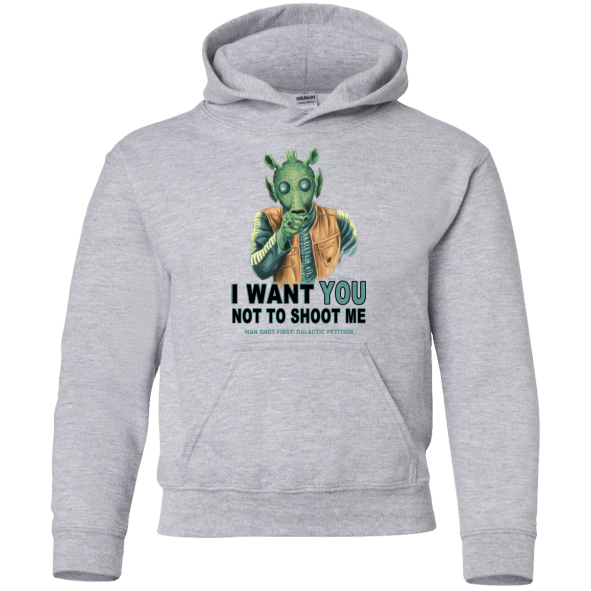 Sweatshirts Sport Grey / YS Rodian Petition Youth Hoodie