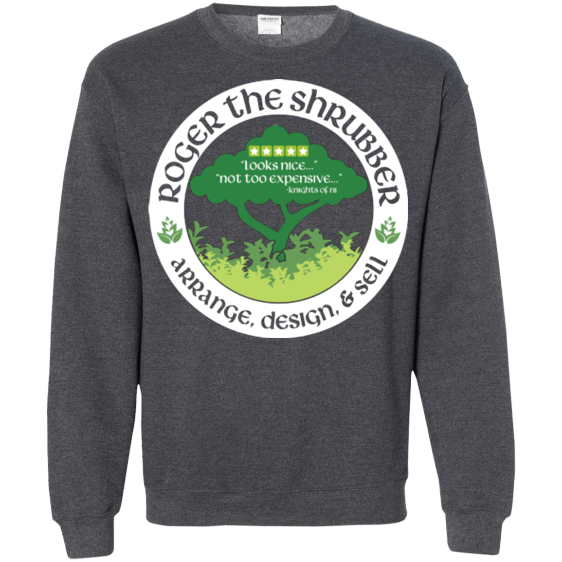 Sweatshirts Dark Heather / Small Roger Crewneck Sweatshirt