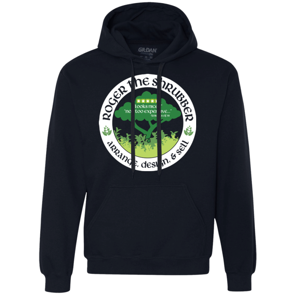Sweatshirts Navy / Small Roger Premium Fleece Hoodie