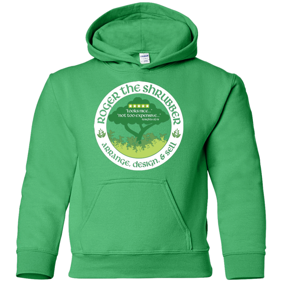 Sweatshirts Irish Green / YS Roger Youth Hoodie