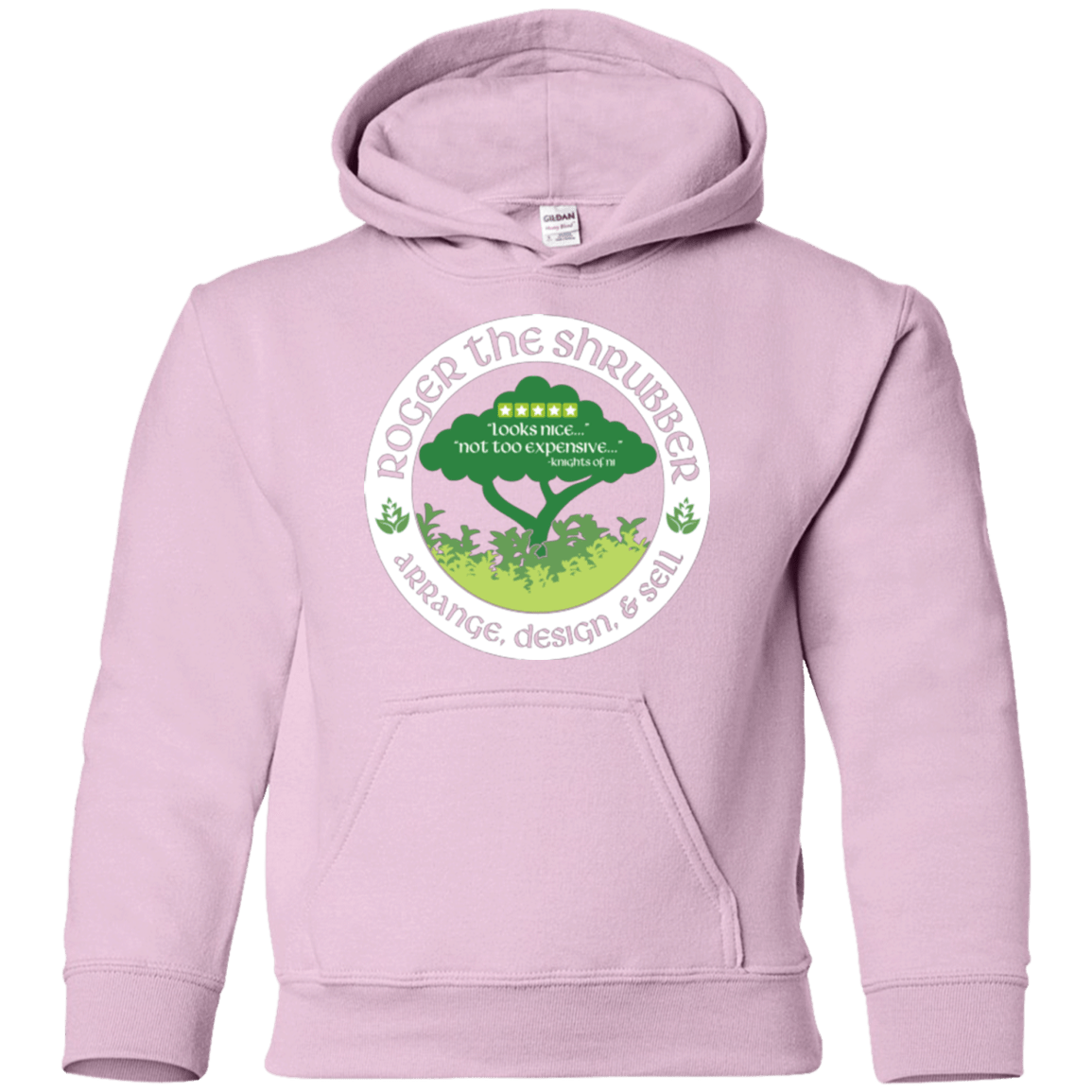 Sweatshirts Light Pink / YS Roger Youth Hoodie
