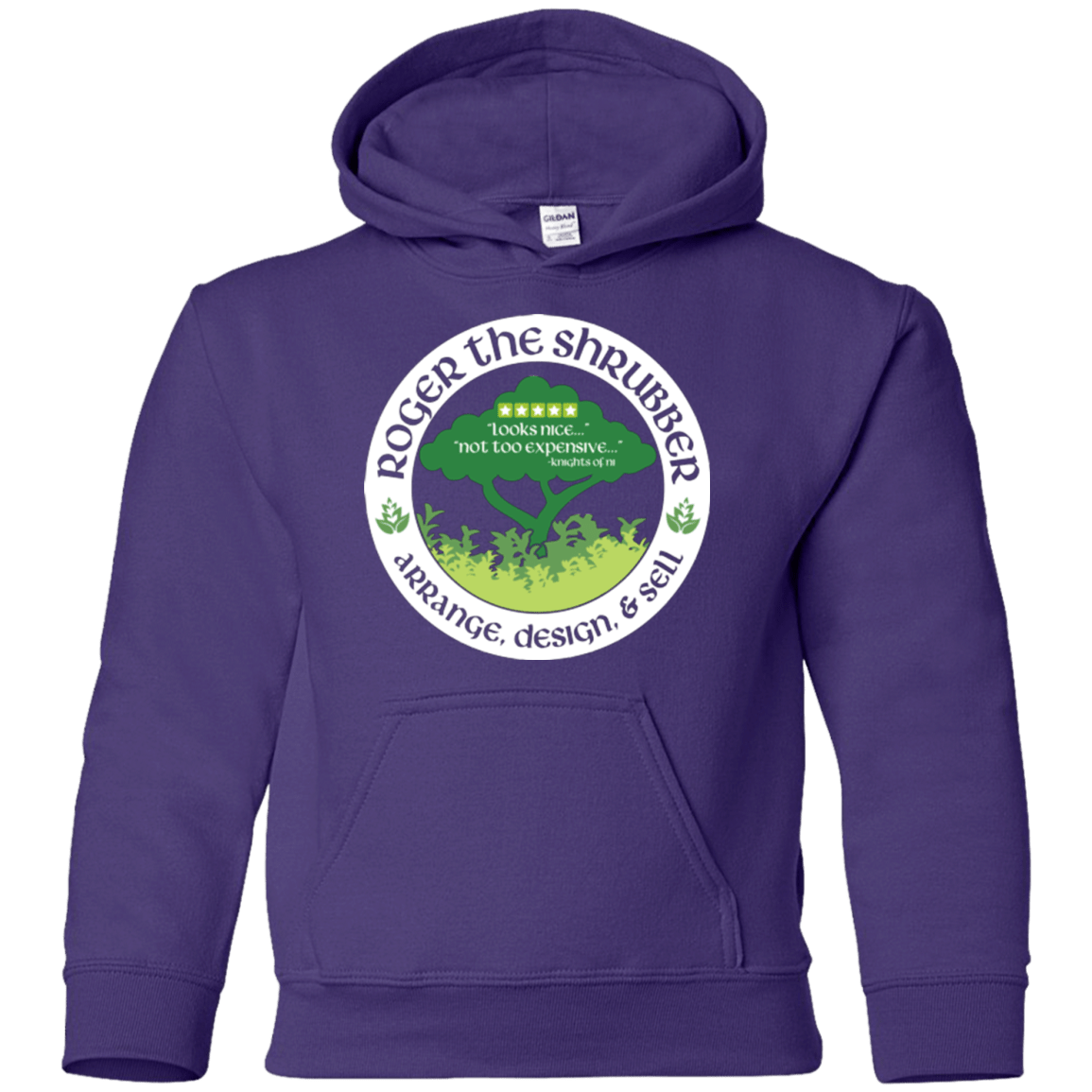 Sweatshirts Purple / YS Roger Youth Hoodie