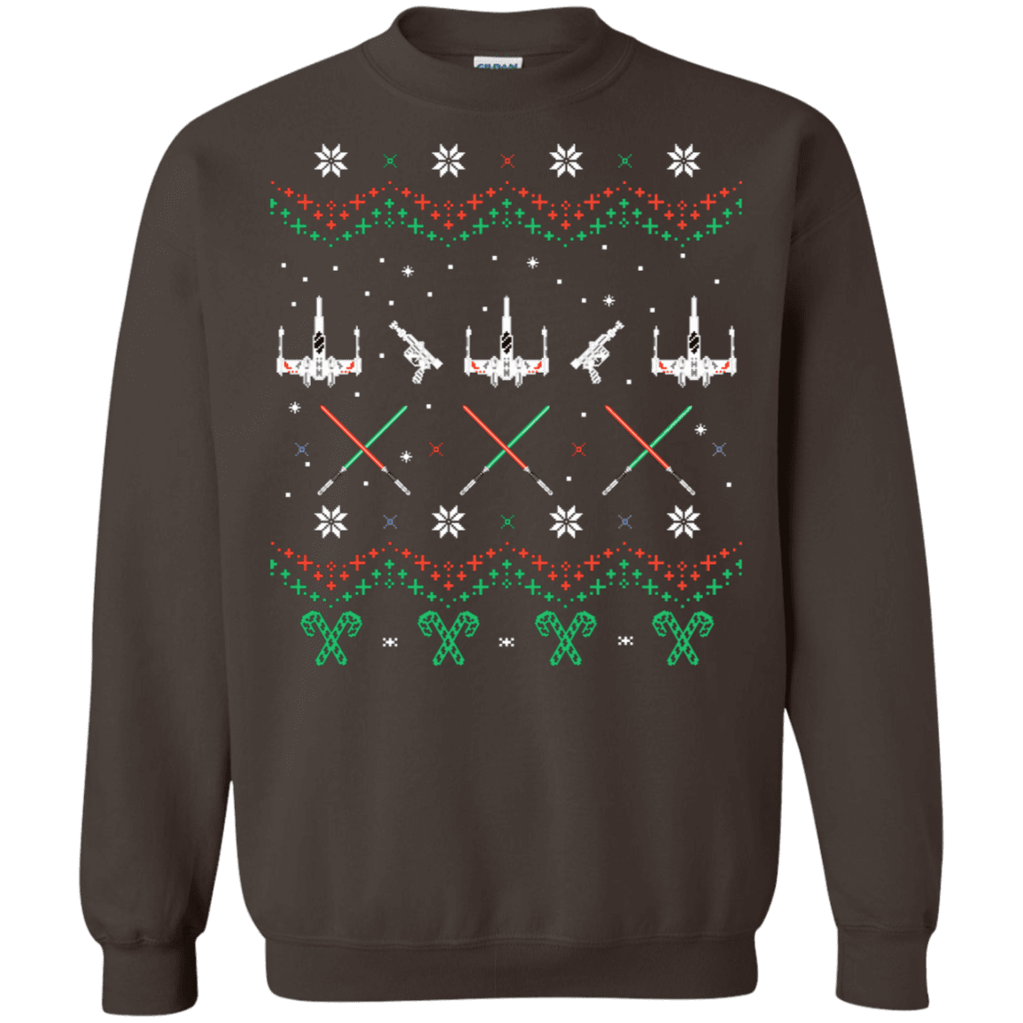 Sweatshirts Dark Chocolate / S Rogue Christmas Crewneck Sweatshirt