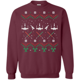Sweatshirts Maroon / S Rogue Christmas Crewneck Sweatshirt