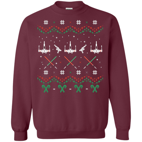 Sweatshirts Maroon / S Rogue Christmas Crewneck Sweatshirt