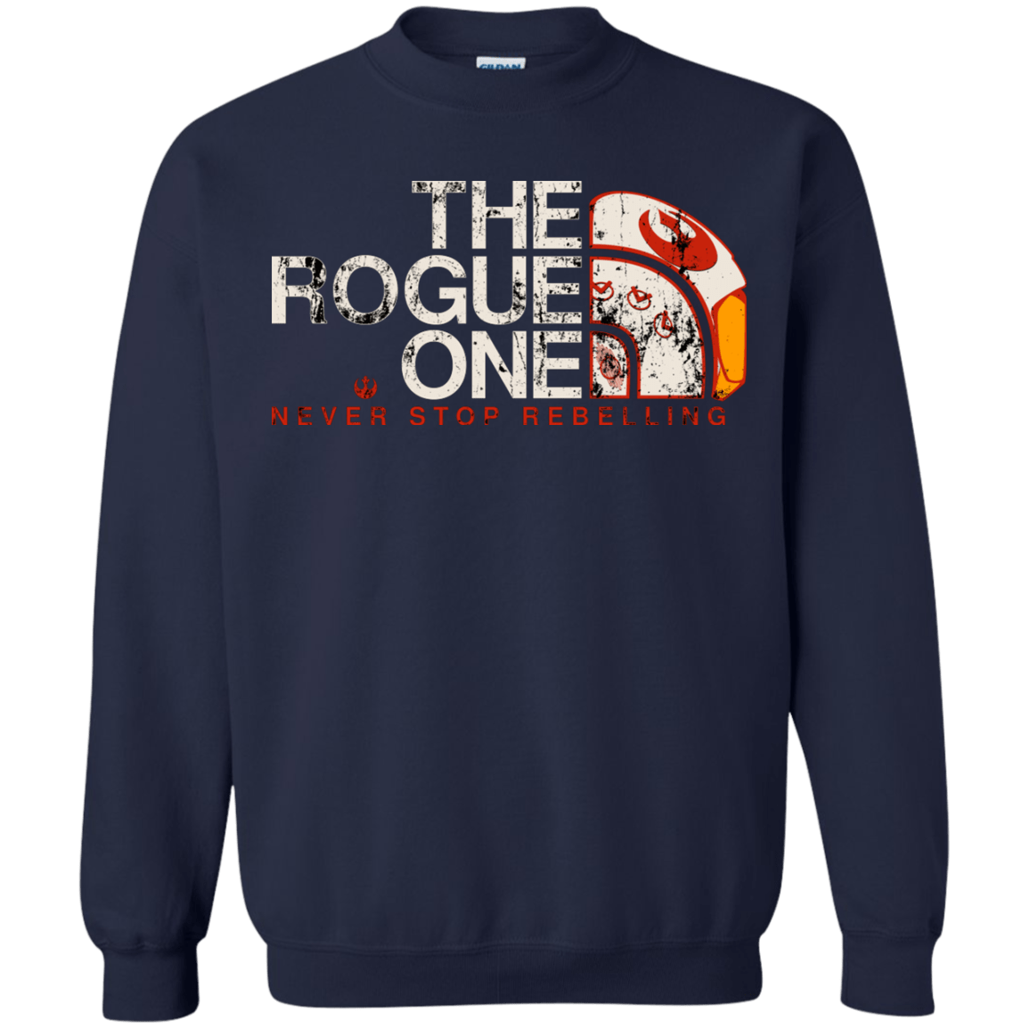 Sweatshirts Navy / S Rogue North Face Crewneck Sweatshirt