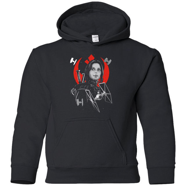 Sweatshirts Black / YS Rogue pilot Youth Hoodie