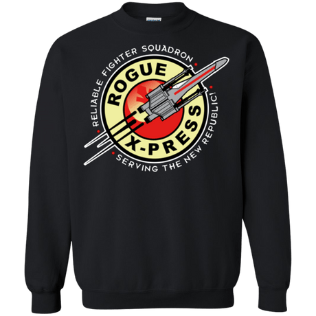 Sweatshirts Black / Small Rogue X-Press Crewneck Sweatshirt