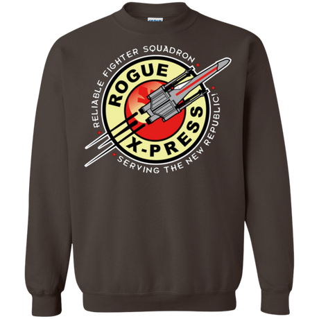 Sweatshirts Dark Chocolate / Small Rogue X-Press Crewneck Sweatshirt