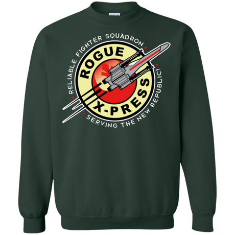 Sweatshirts Forest Green / Small Rogue X-Press Crewneck Sweatshirt